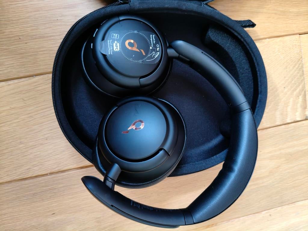 Soundcore Q30 koptelefoon met noise cancelling, Ophalen of Verzenden, Zo goed als nieuw, Overige merken