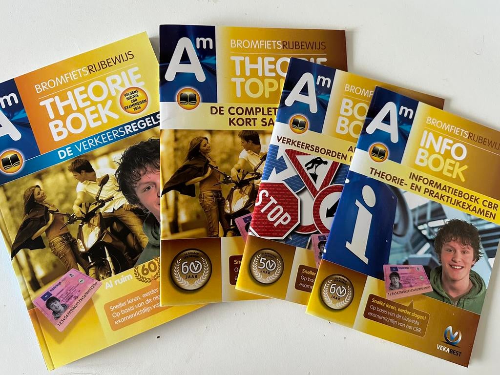Scooter theorie boekpakket z.g.a.n. (AM rijbewijs), Boeken, Ophalen of Verzenden, Zo goed als nieuw, Algemeen
