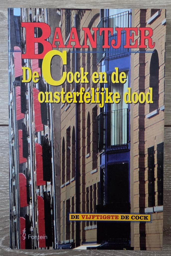 A.C. Baantjer - 50. De Cock en de onsterfelijke dood, Ophalen of Verzenden, Zo goed als nieuw, A.C. Baantjer