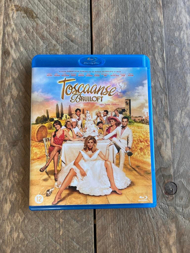 Toscaanse Bruiloft Blu-ray - Romantische Komedie, Ophalen of Verzenden, Gebruikt, Nederlandstalig