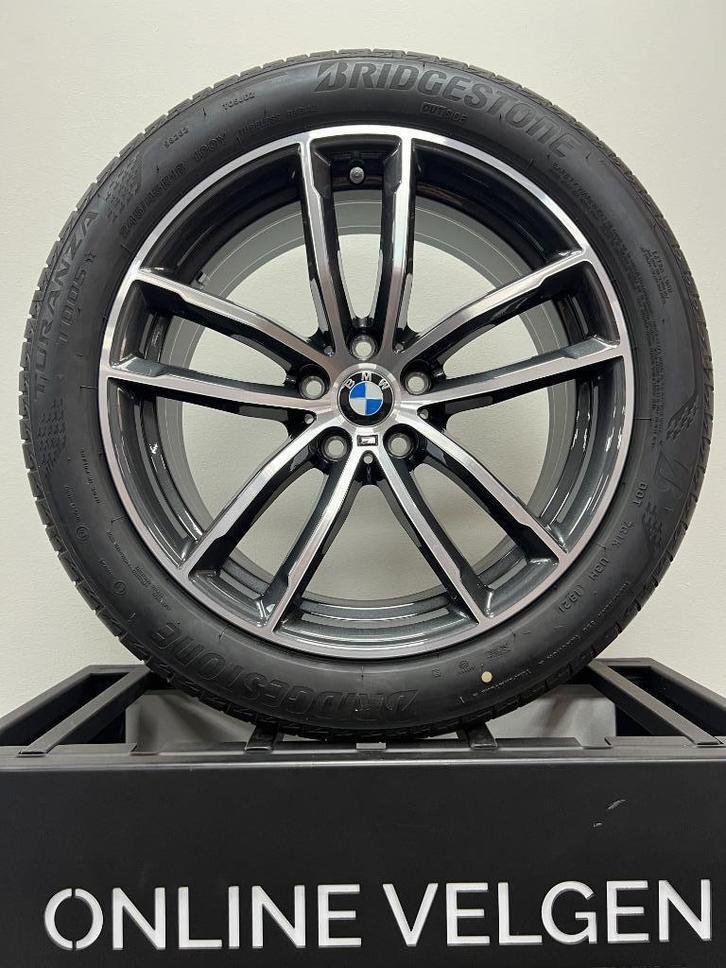 Zomerset 18 inch Originele BMW 5x112 velgen + Banden G30 G31, Niet ingevuld, 18 inch, 245 mm, Banden en Velgen