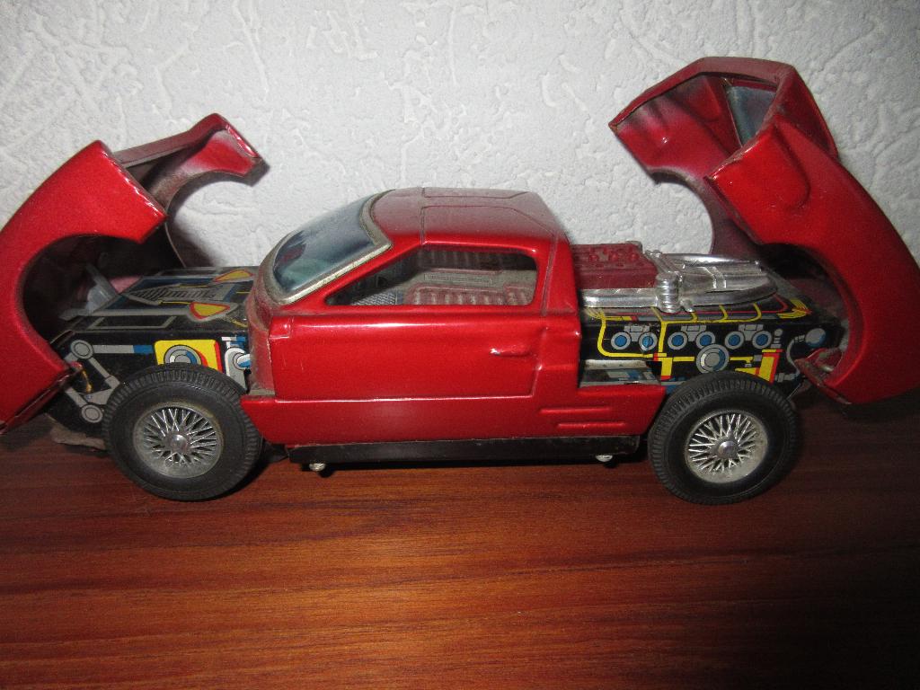 Vintage Bandai car auto modelauto made in Japan, Ophalen of Verzenden, Gebruikt