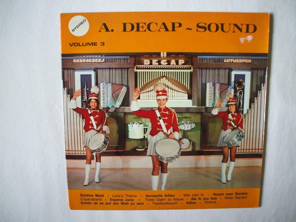 A decap sound vol 3 LP, Ophalen of Verzenden, Gebruikt, 12 inch, Pop