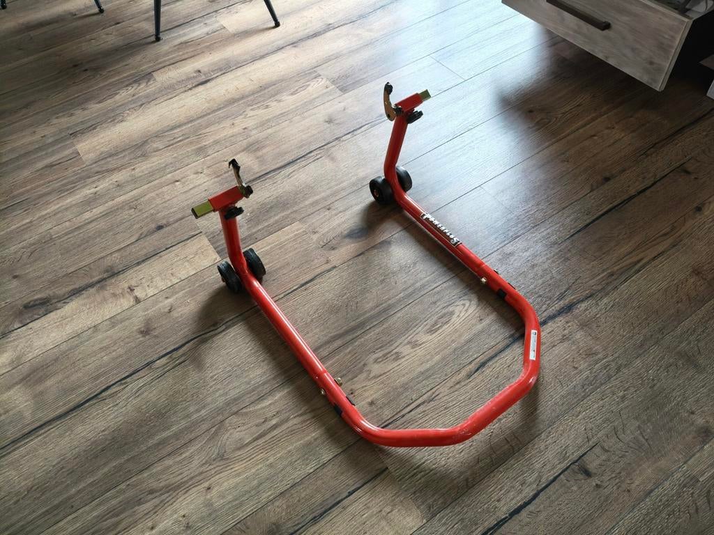 Paddockstand motor, Ophalen