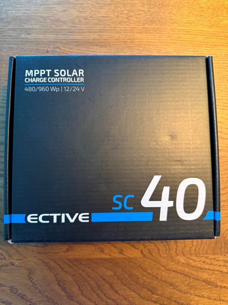Ective MPPT Solar Laadregelaar SC 40 - Nieuw in doos, Ophalen of Verzenden, Nieuw