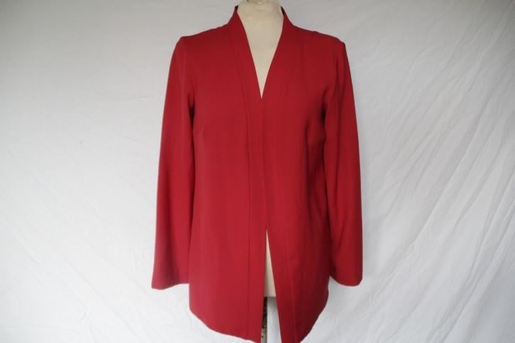 Rood damesvestje zonder sluiting.Mt M.Merk Zara Basic, Maat 38/40 (M), ., Ophalen of Verzenden, Zo goed als nieuw