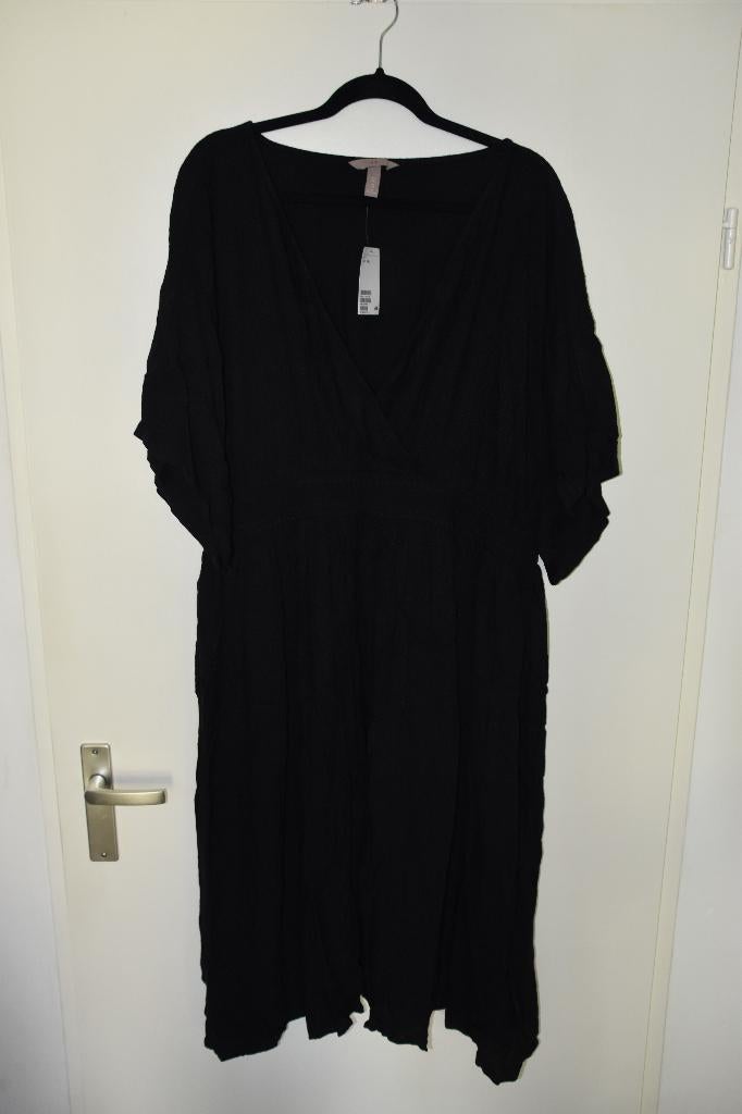 superleuke nieuwe zwarte viscose jurk maat XXL H&M, Kleding | Dames, Jurken, H&M, Zwart, Maat 46/48 (XL) of groter, Nieuw