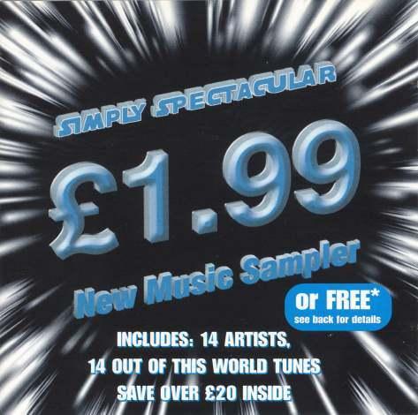SALE-> CD VARIOUS-Simply spectacular new music samp > 100%, Verzenden, Zo goed als nieuw, Gospel