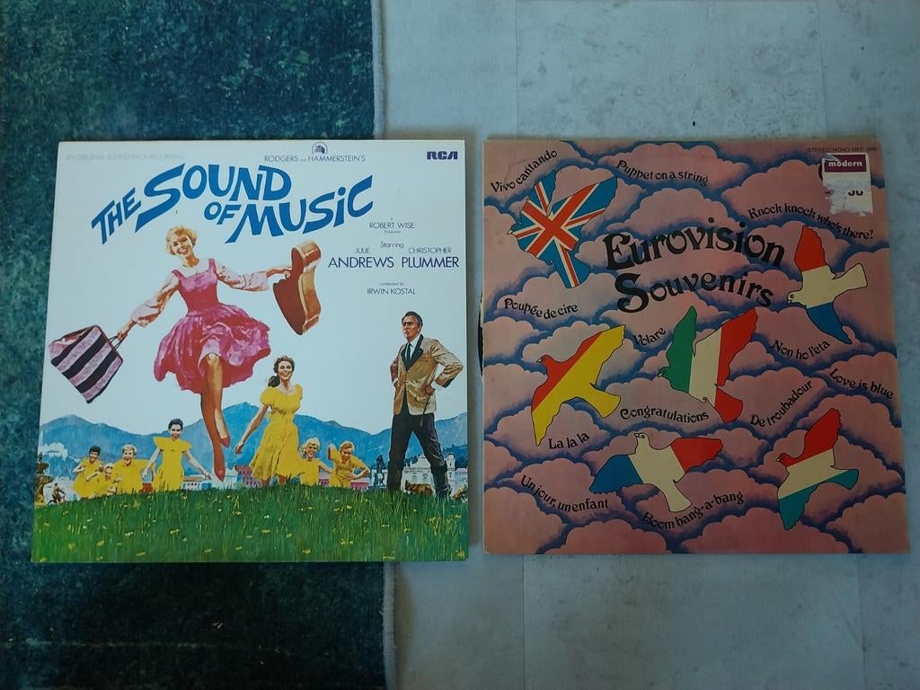The sound of music 1965 en Eurovisie souvenirs, Ophalen of Verzenden, Zo goed als nieuw, Muziek, Vanaf 10 jaar