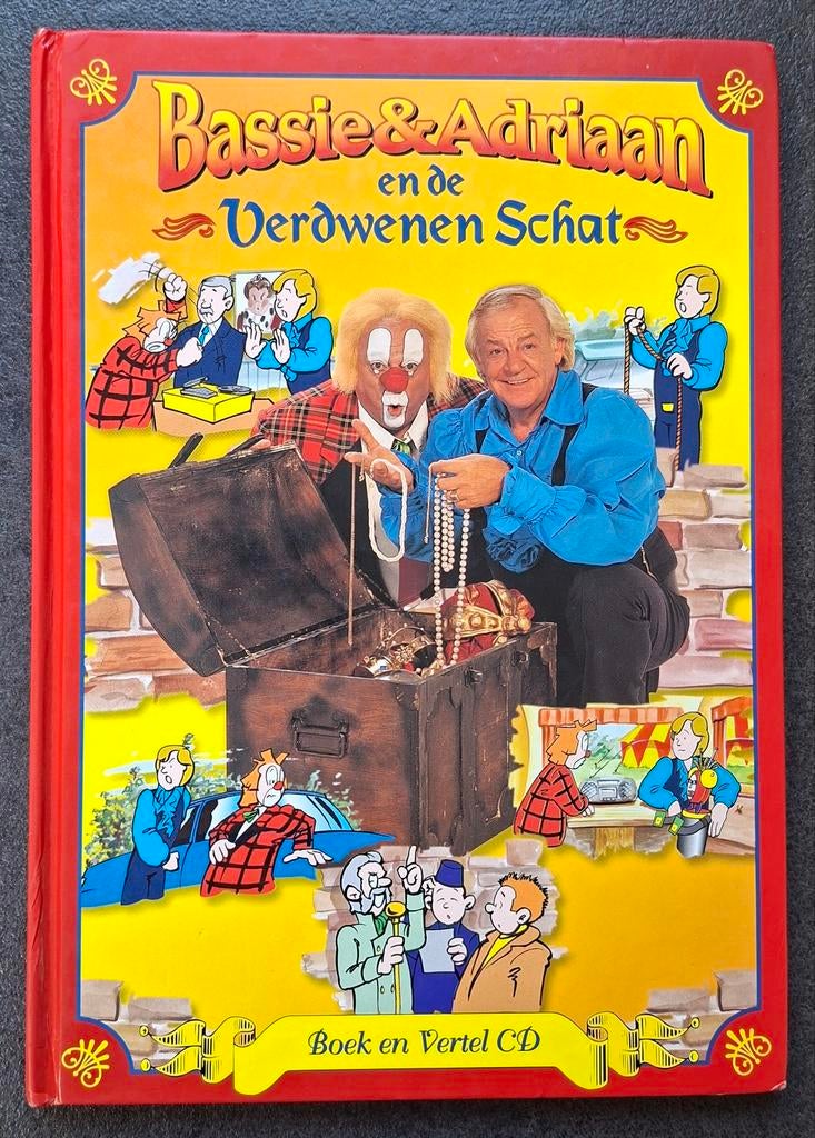 Bassie & Adriaan en de verdwenen schat ( zonder cd), Ophalen of Verzenden, Overige typen