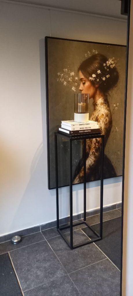 Initials by Haans Hurricane Table xs Beige 13.5x29 cm, Overige materialen, 25 tot 50 cm, Beige, Nieuw