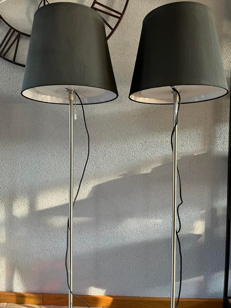 Vloerlamp, Ophalen, Gebruikt, Rechthoekig, 50 cm of meer