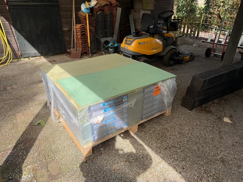 groene isolatieplaten ondervloer, Overige materialen, 30 cm of meer, 50 tot 150 cm, Nieuw