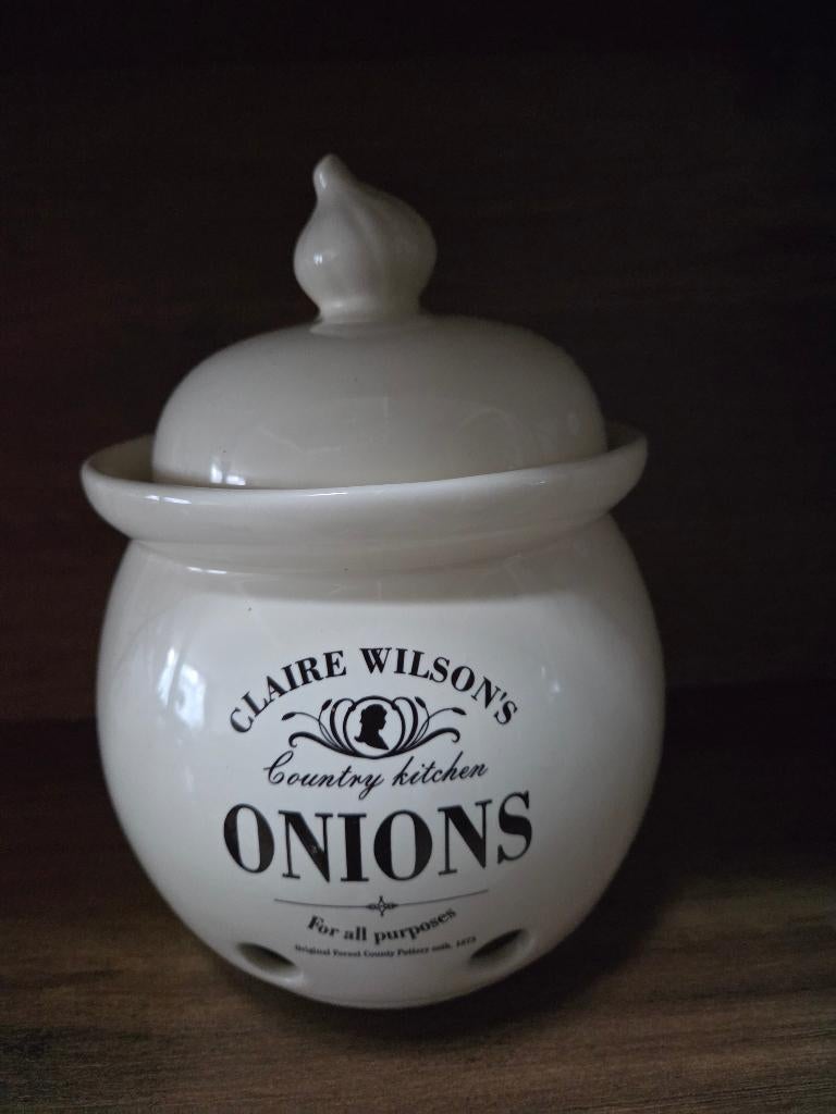 Claire Wilson´s Uienpot, Huis en Inrichting, Overige typen, Ophalen of Verzenden, Zo goed als nieuw, Overige stijlen