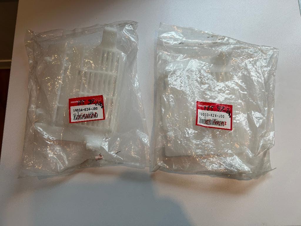 Honda CR 125 radiator grill '98-99, Ophalen of Verzenden