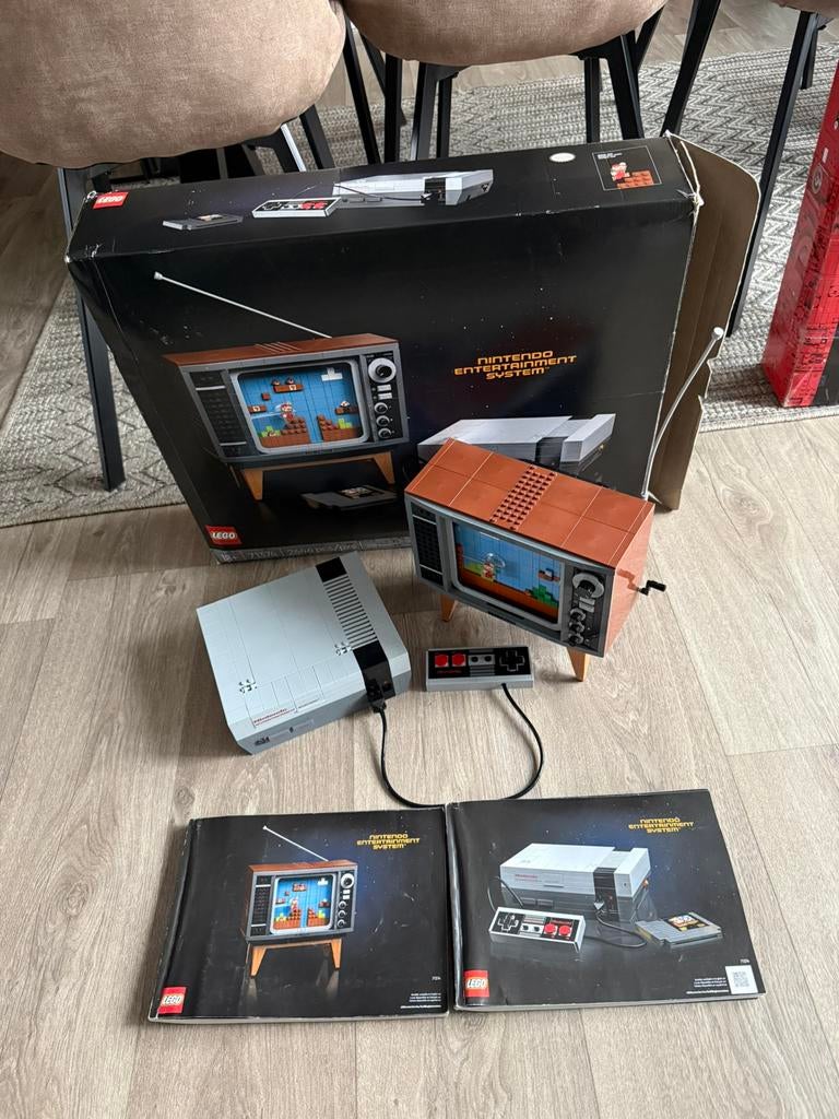 Lego Nintendo Entertainment system 71374, Ophalen of Verzenden, Zo goed als nieuw, Complete set, Lego