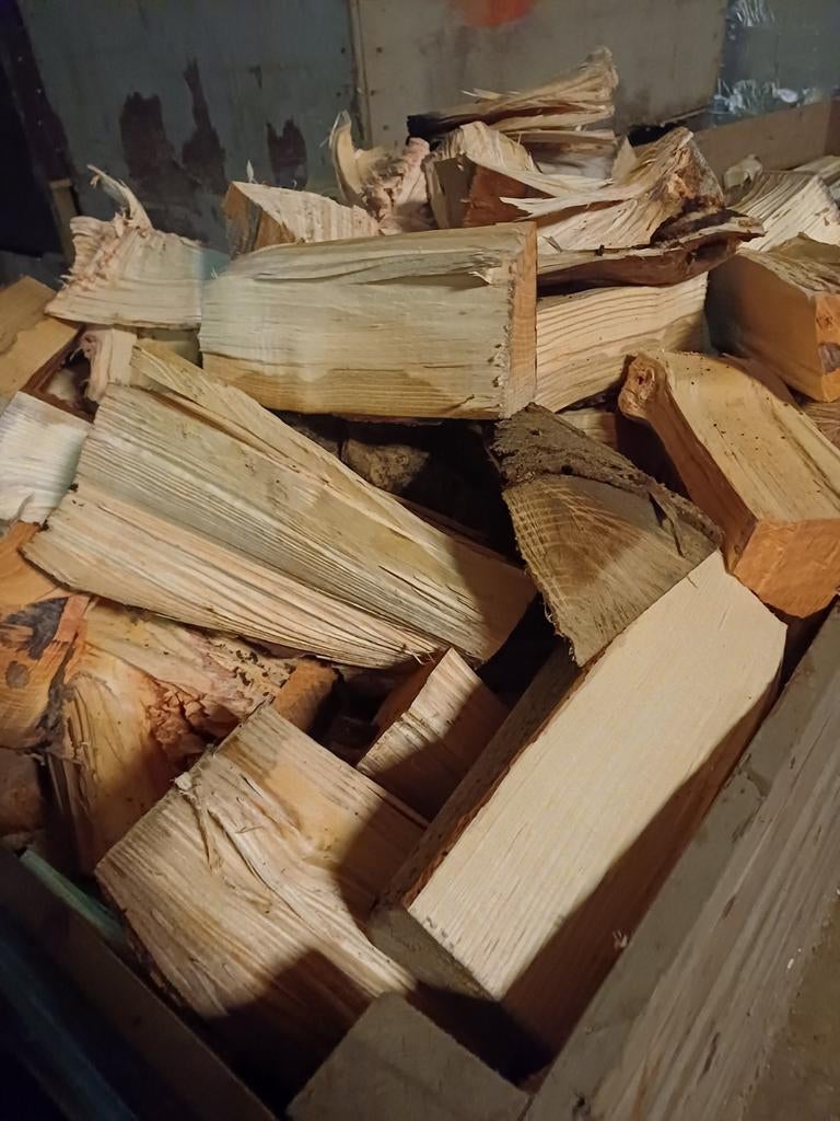 Mix hout  vers geklooft eiken  essen  peppel  en els, Tuin en Terras, Haardhout, Minder dan 3 m³, Ophalen