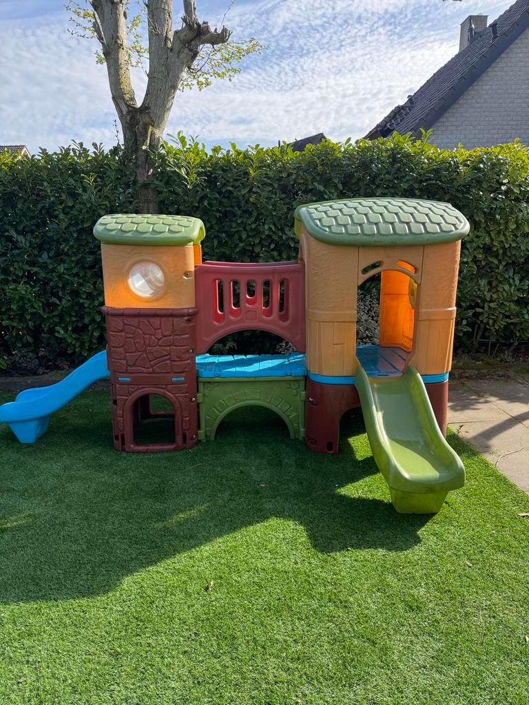 Step2 Clubhouse Climber kinder speelhuis, Ophalen, Glijbaan