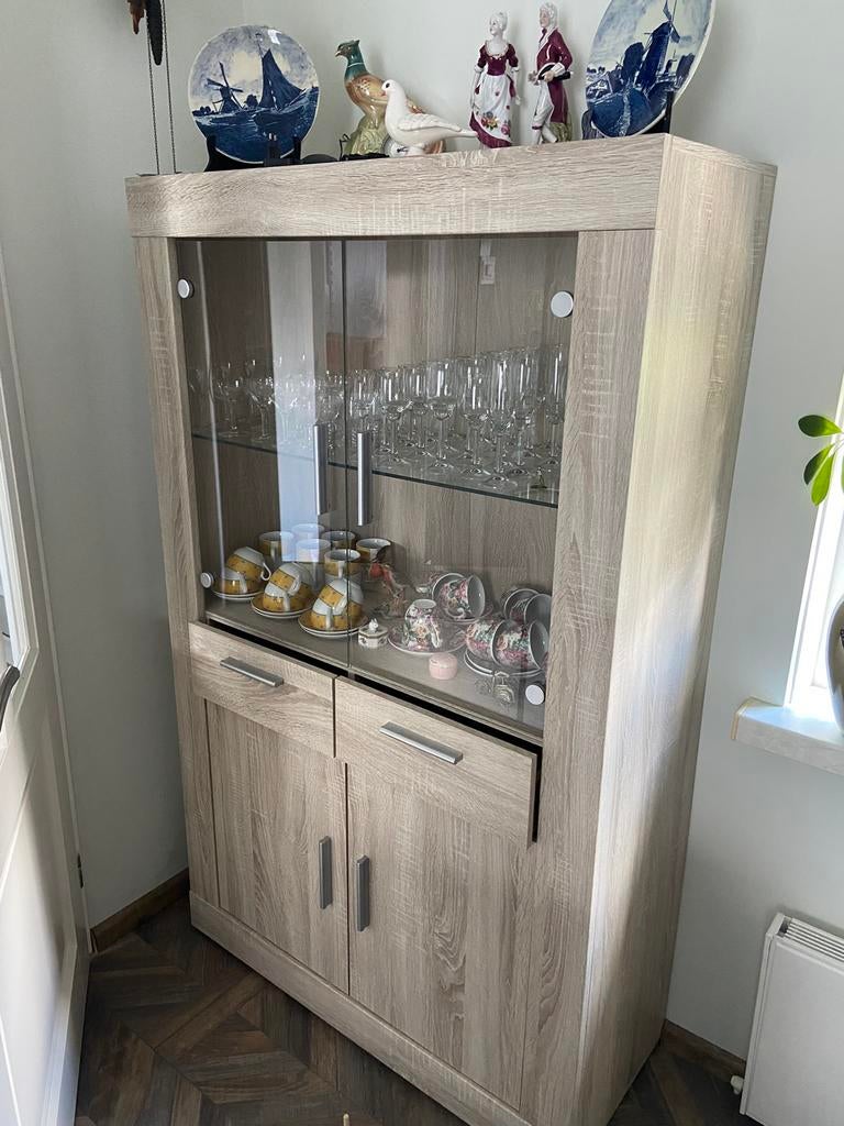 Vitrinekast, Huis en Inrichting, Complete inboedels, Ophalen of Verzenden