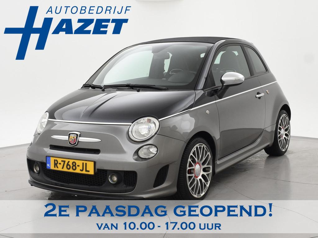 Fiat 500 C ABARTH 1.4 T-JET 135 PK TWO-TONE + ZWART LEDER |, Voorwielaandrijving, Euro 6, 4 cilinders, Cabriolet