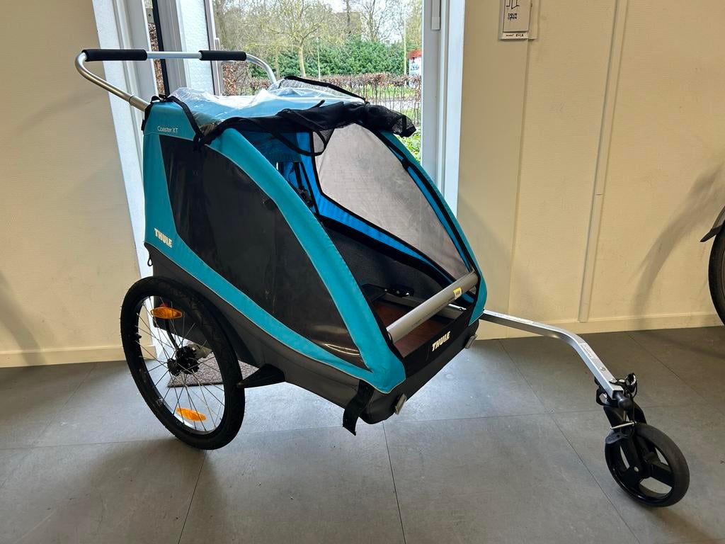 Thule Coaster XT fietskar, Ophalen, Gebruikt, Opvouwbaar, Kinderkar