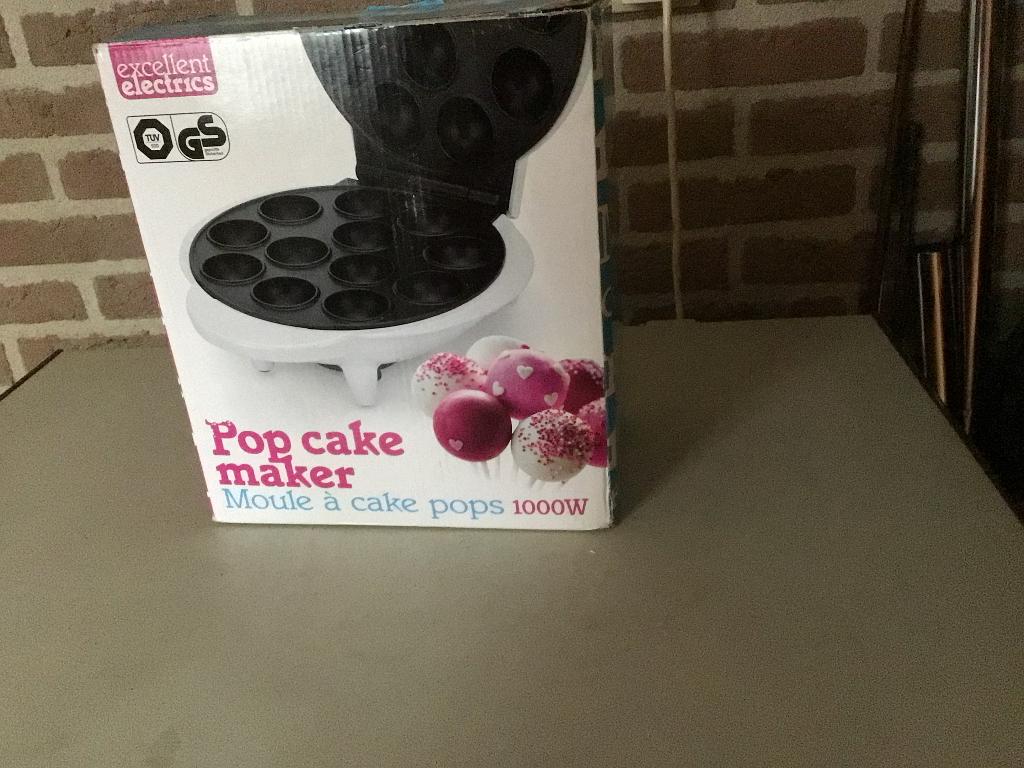 Popcake maker, Ophalen of Verzenden, Zo goed als nieuw