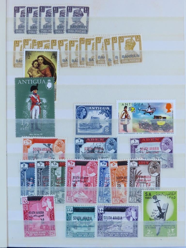 WERELD - o.a.KLASSIEK ENG.KOLONIËN/ENGELAND etc. (J.39), Postzegels en Munten, Postzegels | Volle albums en Verzamelingen, Buitenland