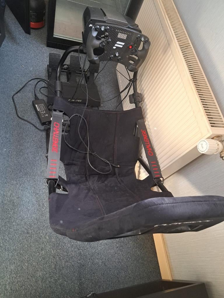 Complete Fanatec simrace setup met Playseat Challenge, Ophalen of Verzenden