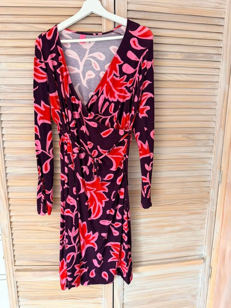 Jurk Kyra & Ko XL zgan, Paars, Maat 42/44 (L), Ophalen of Verzenden, Zo goed als nieuw