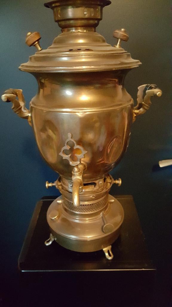 Samovar russische, Antiek en Kunst, Ophalen, Koper