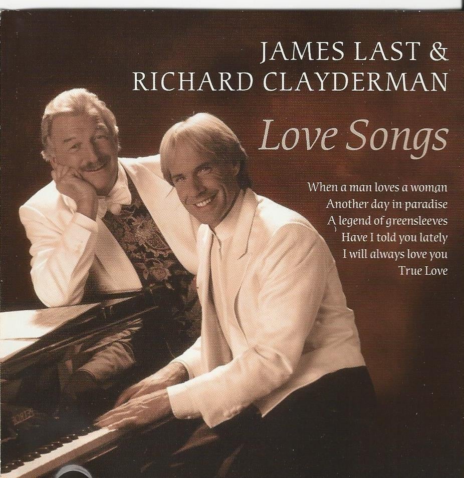 James Last & Richard Clayderman - Love songs = 1,99, Ophalen of Verzenden, Zo goed als nieuw