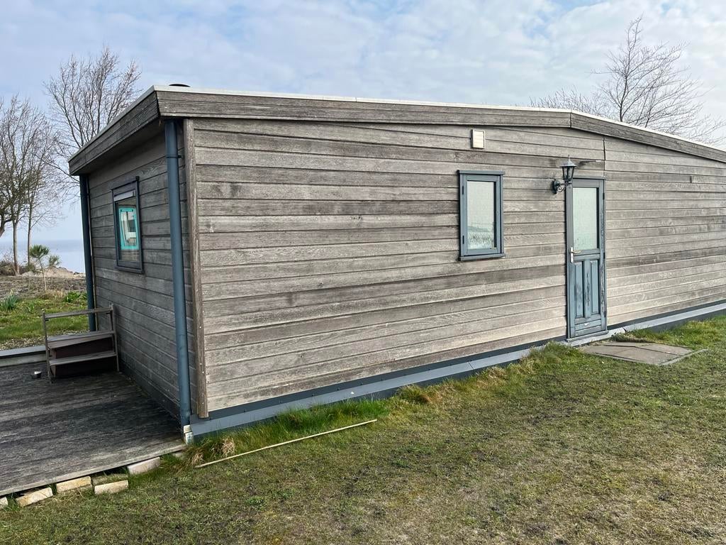 Chalet met zonnepanelen te koop, zonder sta-plaats, 38 m², Chalet, Friesland, 1 slaapkamers
