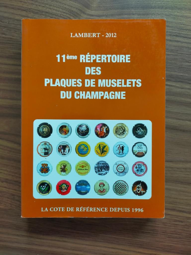 Catalogus: Lambert 2012 champagnecapsules (als nieuw), Frankrijk, Ophalen of Verzenden, Champagne, Zo goed als nieuw