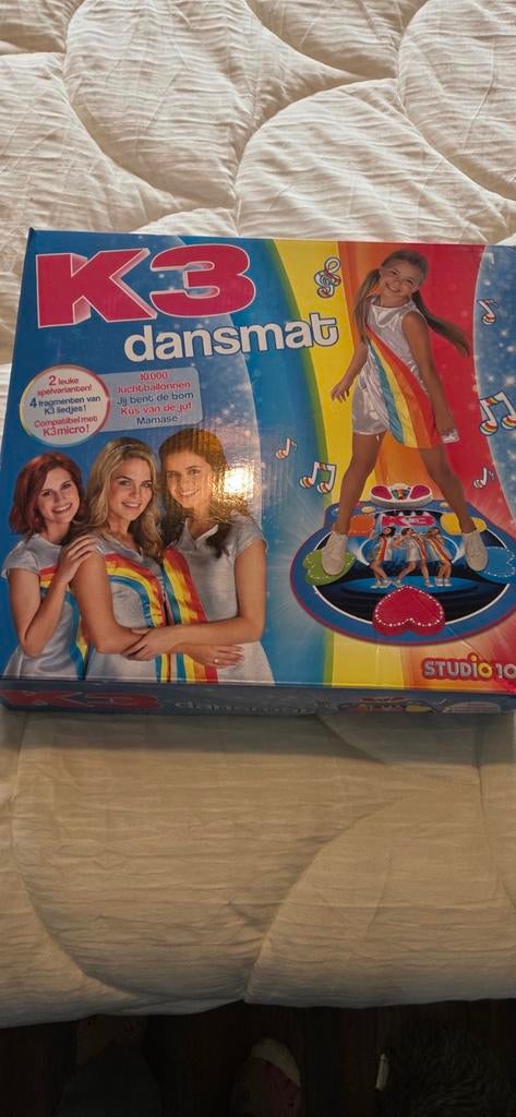 Dansmat K3, Ophalen of Verzenden, Meer dan 50 stukjes, Zo goed als nieuw