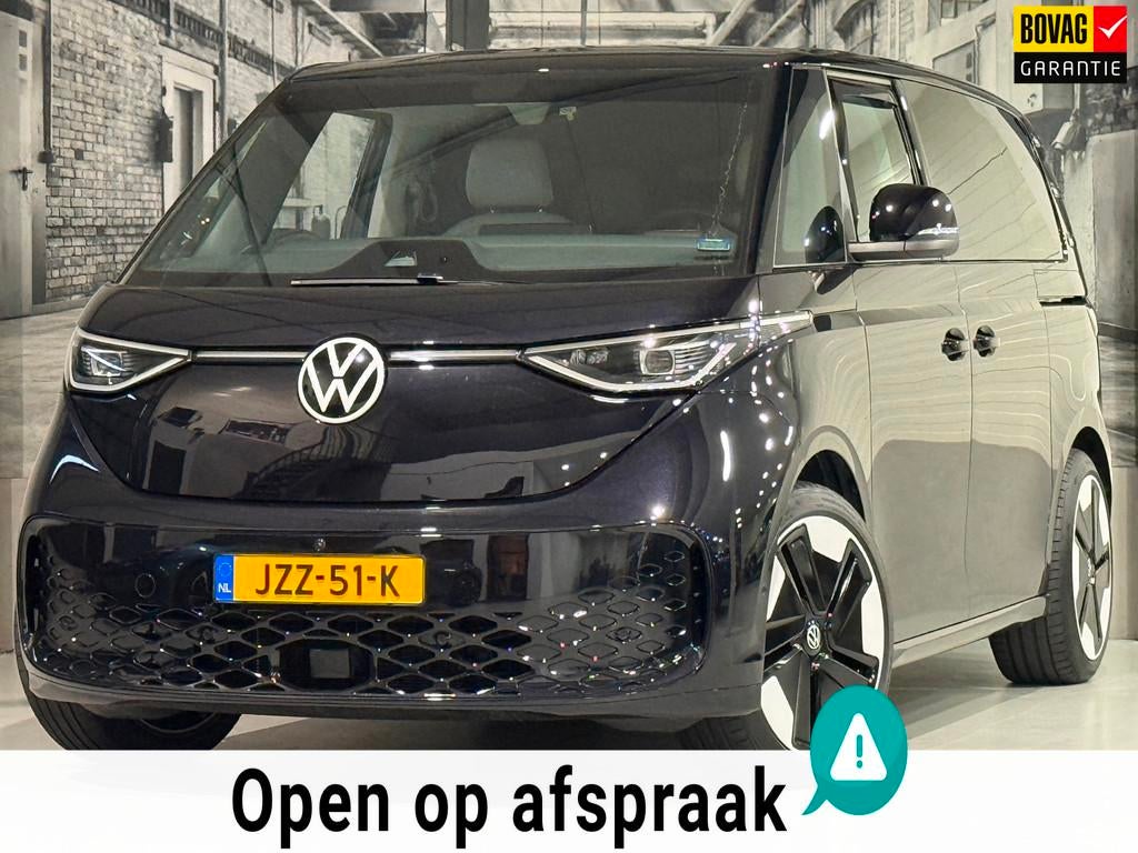 Volkswagen ID. Buzz Pro 1st Max 77kWh *Eyecatcher*, Auto's, Automaat, Achterwielaandrijving, Gebruikt, Beige