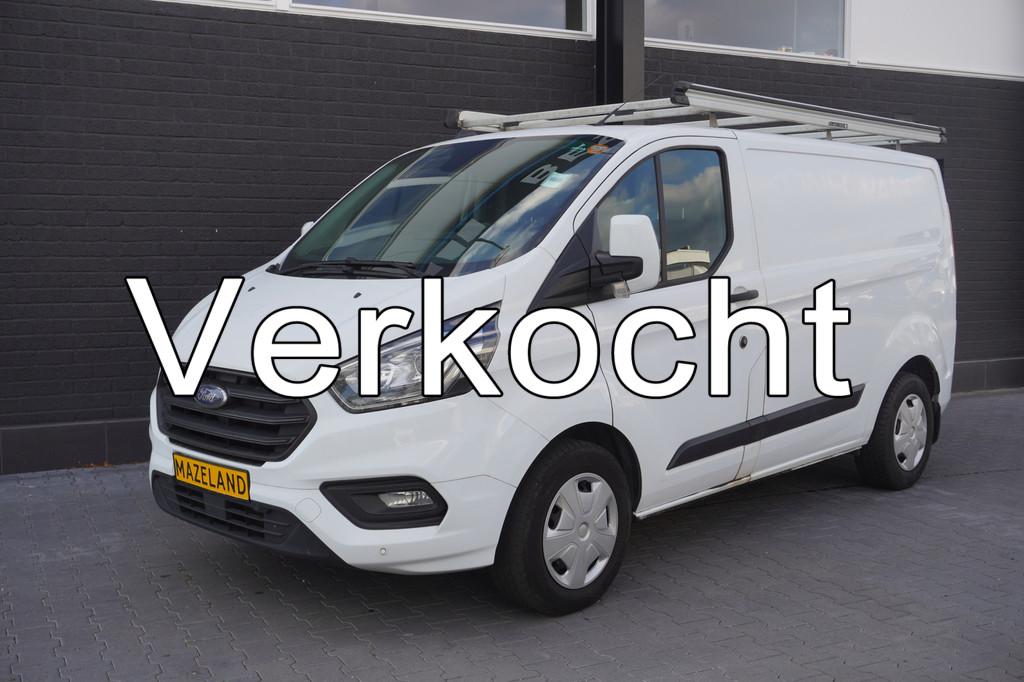 Ford Transit Custom 2.0 TDCI EURO 6 - Airco - Cruise - PDC -, Voorwielaandrijving, Stof, Zwart, 4 cilinders