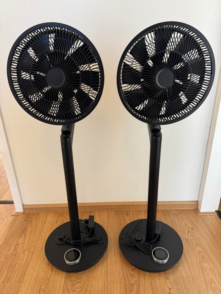 2 Whisper Flex Ultimate Zwart ventilatoren, Ophalen, Gebruikt