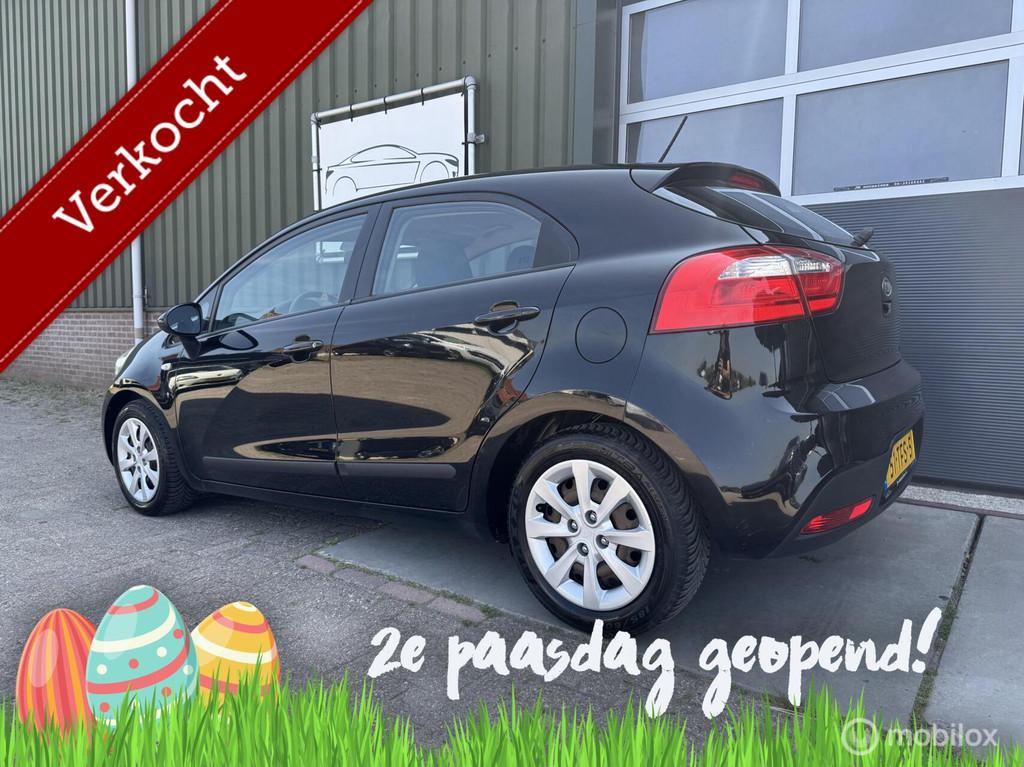 Kia Rio 1.2 CVVT Comfort Pack|Airco|Allseason|APK 2-2027, Euro 5, 4 cilinders, Electronic Stability Program (ESP), Zwart