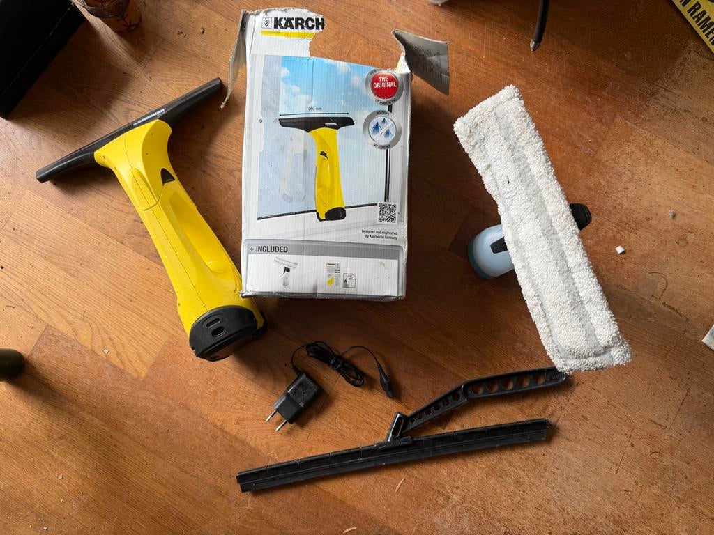 Karcher WV50 Raamwisser - Zo goed als nieuw, Ophalen of Verzenden, Raamwisser of Trekker