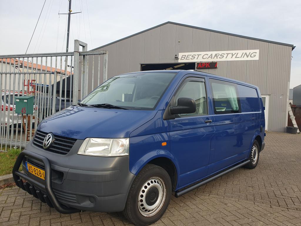 VW T5 Bullbar Pushbar Zwart