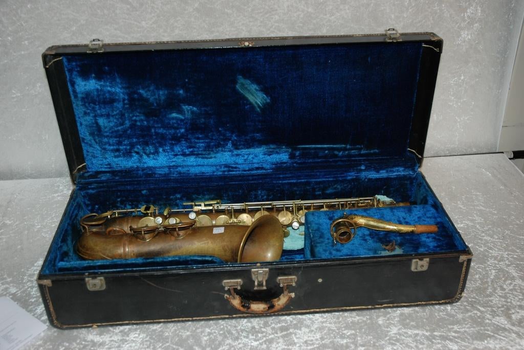 King Tenor Zephyr C4 saxofoon met koffer  <26260151>, ., Saxofoon, Ophalen of Verzenden, .