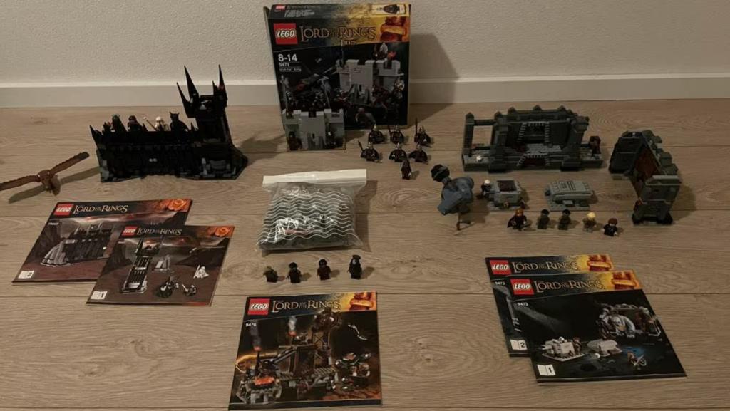LEGO Lord of the Rings Verzameling, Verzamelen, Lord of the Rings, Ophalen of Verzenden, Zo goed als nieuw, Overige typen