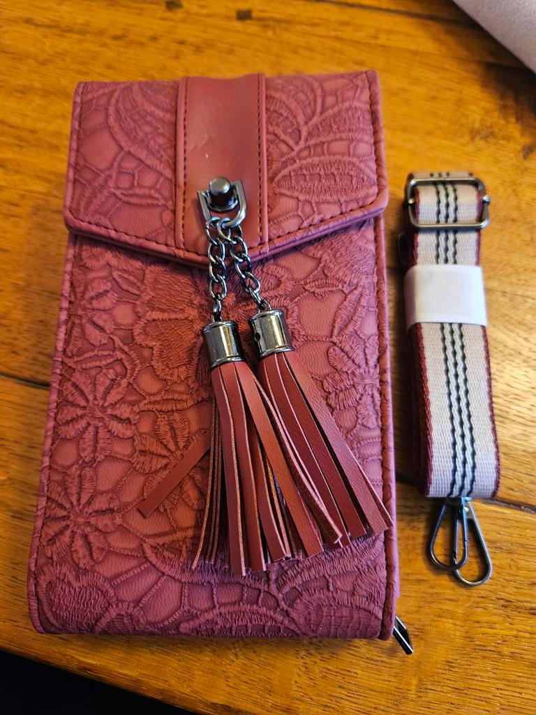 Mooie schouder/telefoon tas ( nieuw), Sieraden, Tassen en Uiterlijk, Ophalen of Verzenden, Nieuw