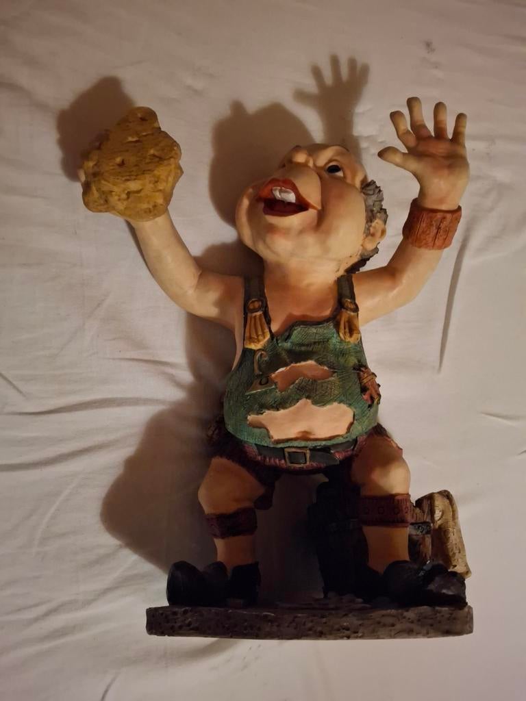 Grappig beeldje van een kabouter, Verzamelen, Ophalen, Zo goed als nieuw