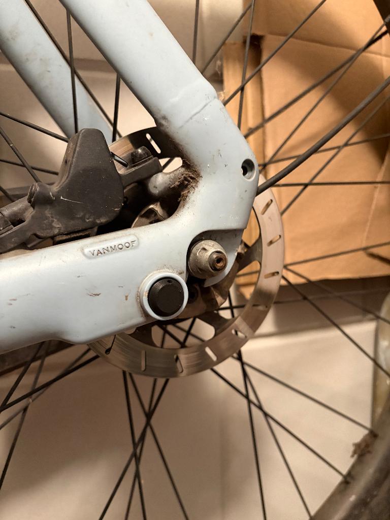 VanMoof S3 X3 Kicklock Dopje Kick Lock Cap Vervangonderdeel, Ophalen of Verzenden, Nieuw, Overige fietssloten