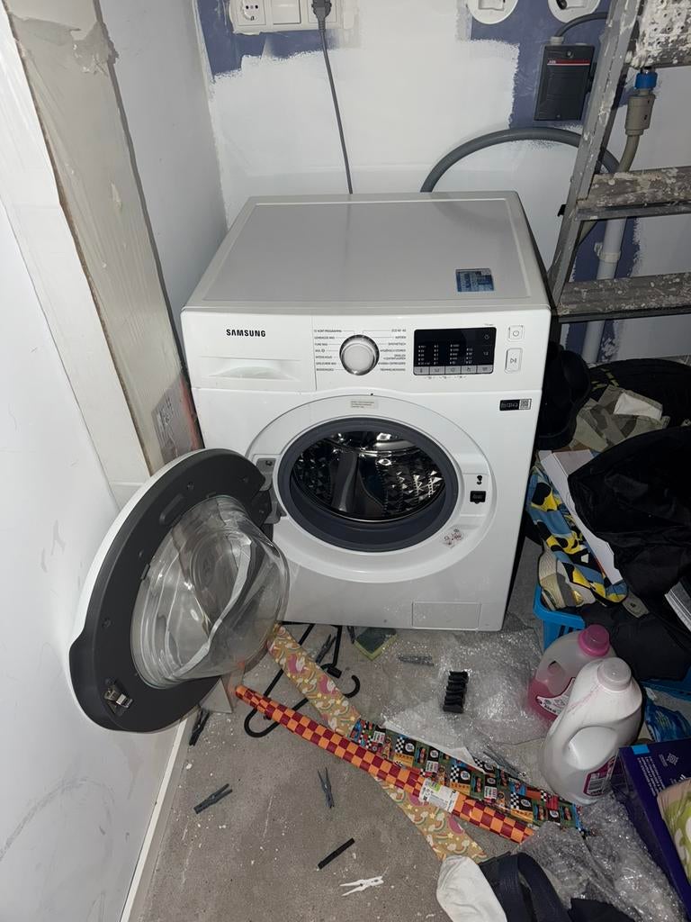 Samsung WW70TA049TE EcoBubble wasmachine, Witgoed en Apparatuur, Wasmachines, 6 tot 8 kg, Ophalen, 1200 tot 1600 toeren, 85 tot 90 cm