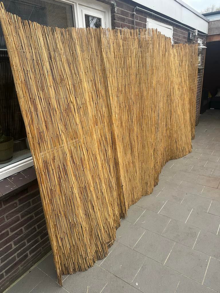 Riet op rol 400cmx200cm, Ophalen, Gebruikt, Overige materialen, Overige typen