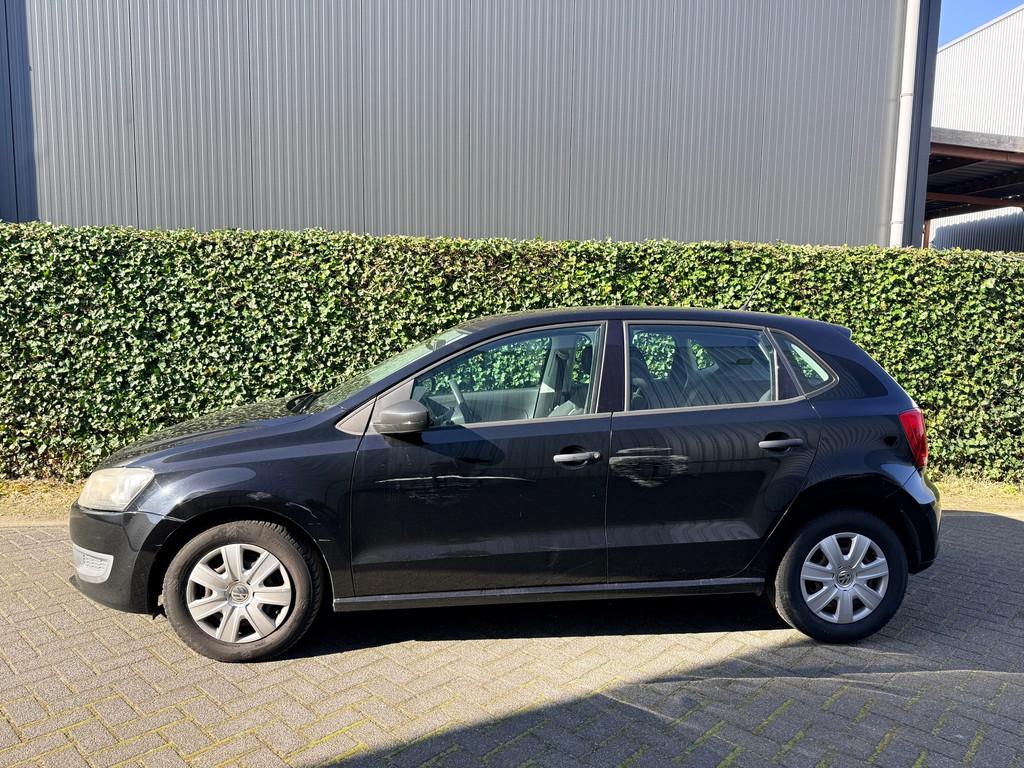 Volkswagen Polo 1.2 Easyline, Auto's, Euro 5, Zwart, 60 pk, 1198 cc