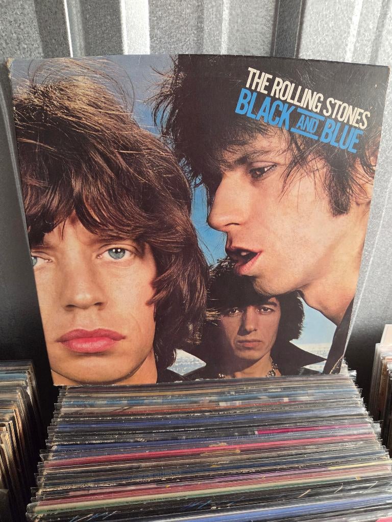 Vinyl lp ROLLING STONES: BLACK AND BLUE, Ophalen of Verzenden, 12 inch, Rock-'n-Roll
