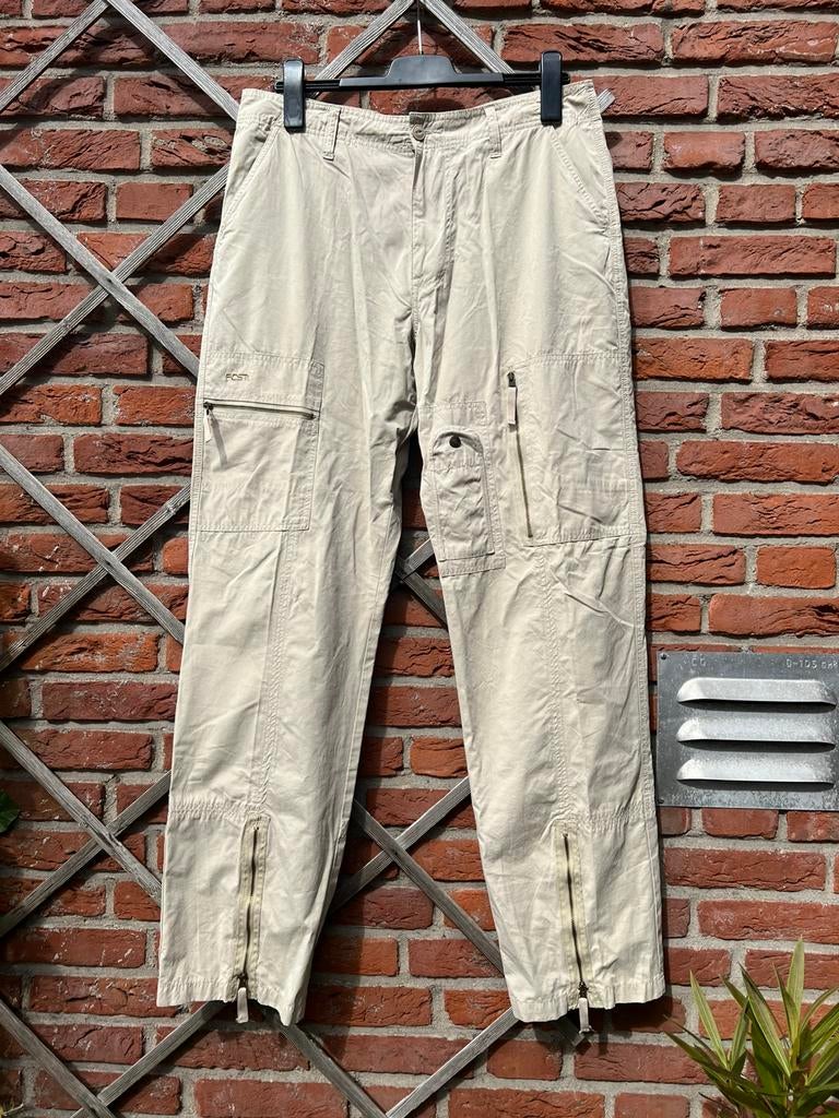 Cargobroek mannen, Ophalen of Verzenden, Zo goed als nieuw, Maat 52/54 (L), Beige